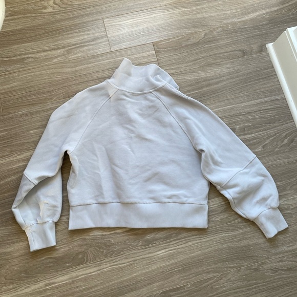 Varley Women’s Milano Half Zip Sweatshirt Sz S Light Blue EUC - Picture 10 of 15